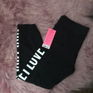 Betsey Johnson Black Leggings